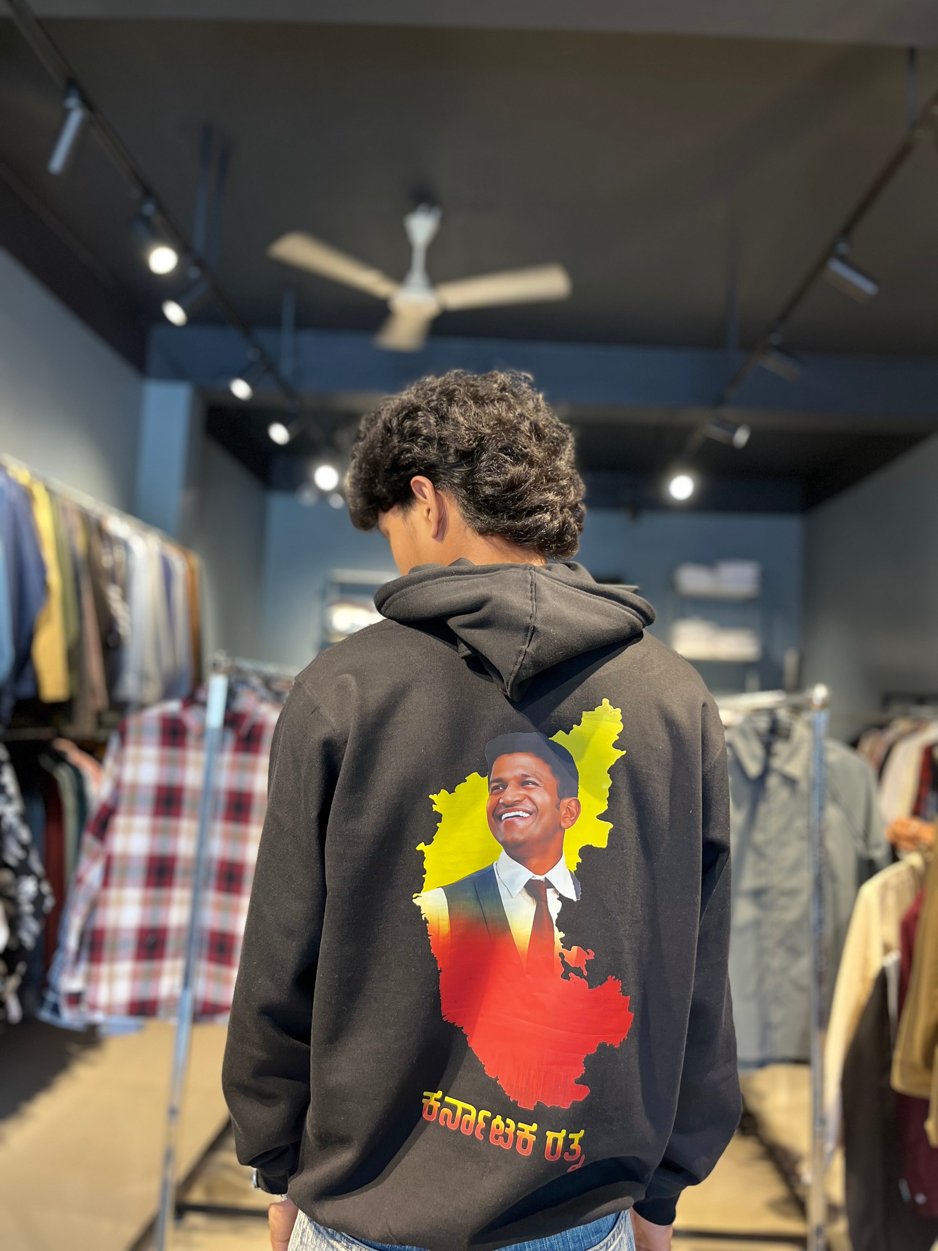 Appu hoodie black colour